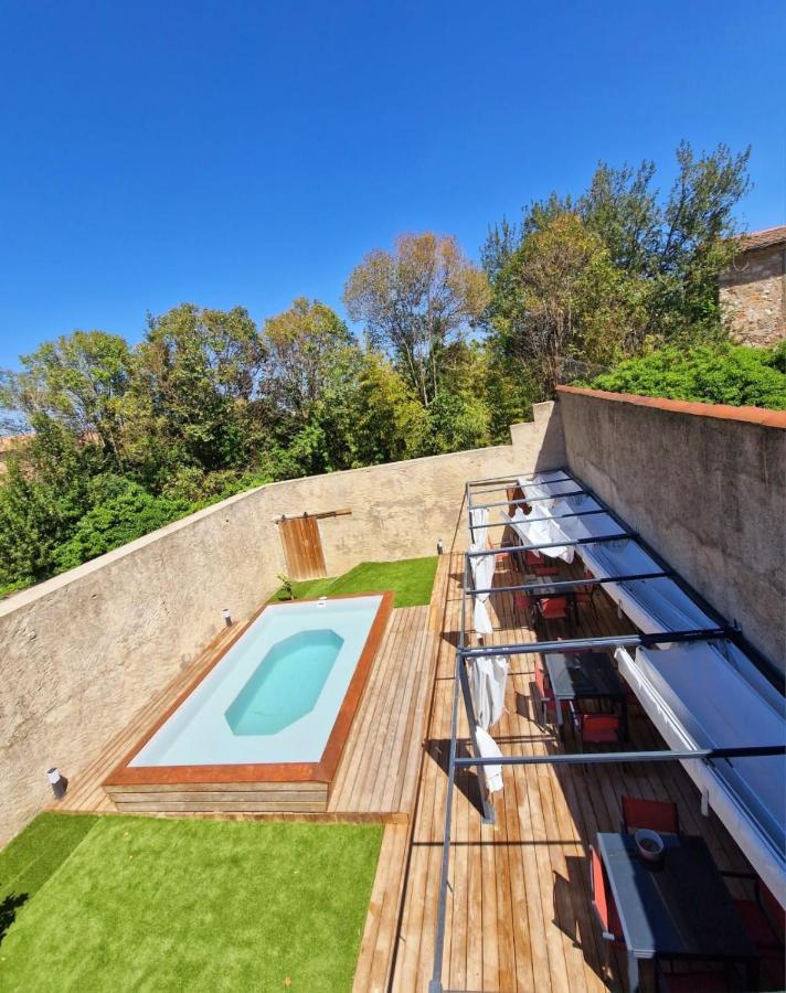 Appart Hotel Du Grand Soleil Saint-Chinian Dış mekan fotoğraf
